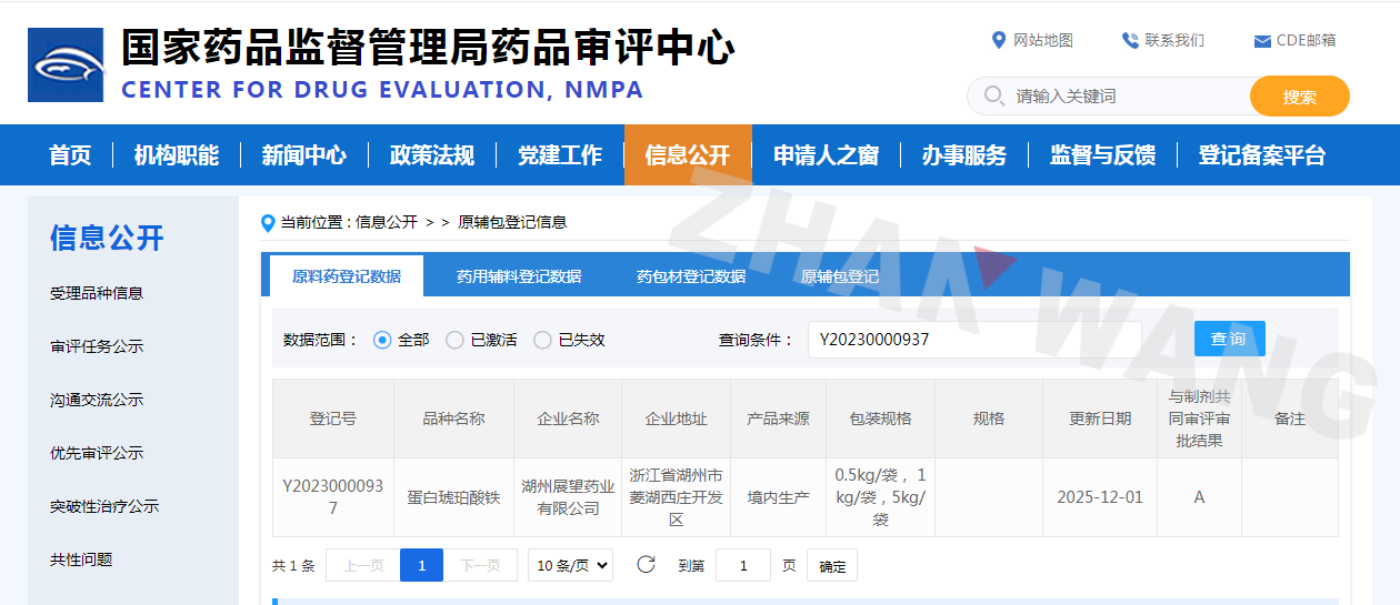 喜报 | 展望药业蛋白琥珀酸铁成功转“A”获批上市！